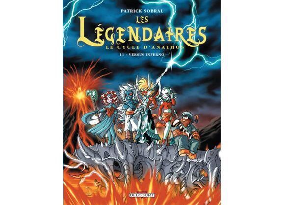 Image Les légendaires t.11 - le cycle d'anathos ; versus inferno