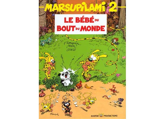 Image Marsupilami - marsupilami t.2 ; le bébé du bout du monde