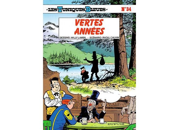 Image Les tuniques bleues t.34 - vertes années