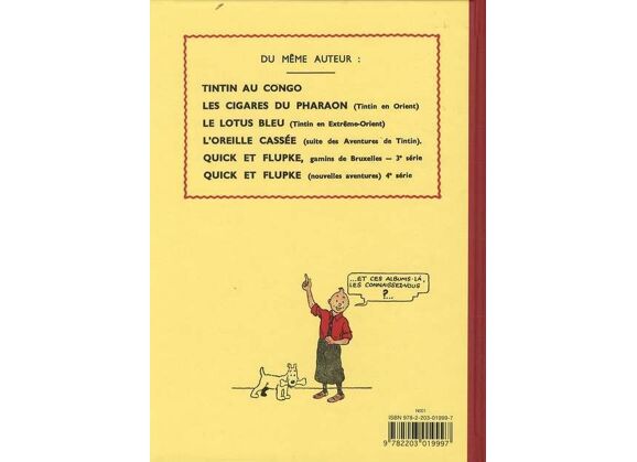 Image Les aventures de tintin t.3 - tintin en amérique