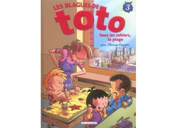 Image Les blagues de toto t.3 - sous les cahiers, la plage