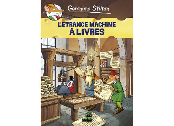 Image Geronimo stilton t.9 - l'étrange machine à livres