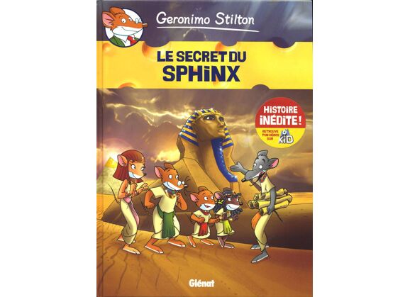 Image Géronimo stilton t.4 - le secret du sphinx