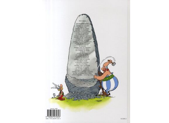 Image Astérix t.34 - l'anniversaire d'astérix et obélix ; le livre d'or