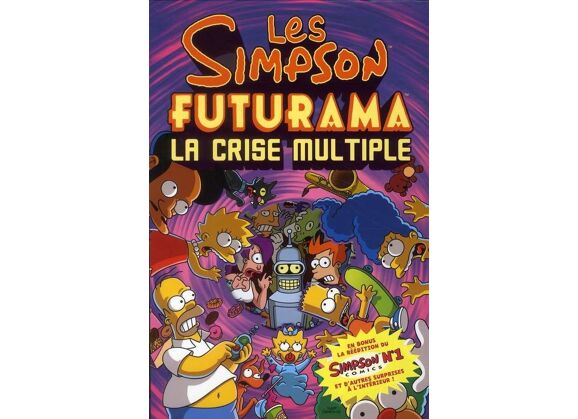 Image Les simpson/futurama - la crise multiple ; coffret