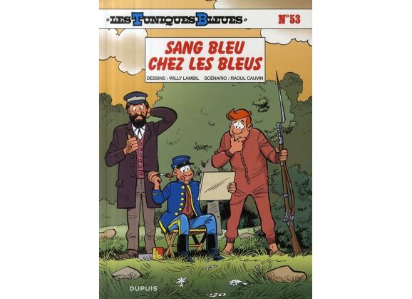 Image Les tuniques bleues t.53 - sang bleu chez les bleus