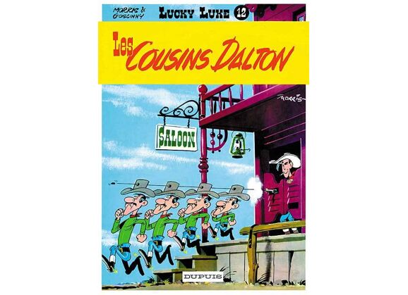 Image Lucky luke t.12 - les cousins dalton