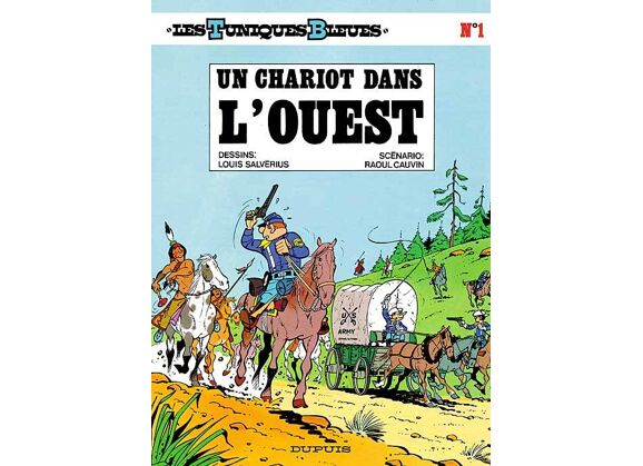 Image Les tuniques bleues t.1 - un chariot dans l'ouest