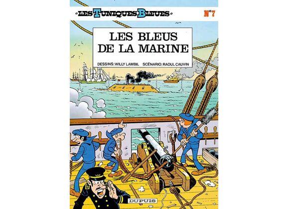 Image Les tuniques bleues t.7 - les bleus de la marine