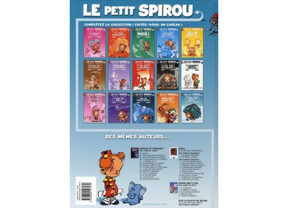 Image Le petit spirou t.15 - tiens-toi droit !