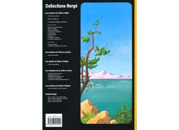 Image Les aventures de tintin - le lac aux requins