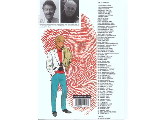 Image Ric hochet t.69 - l'homme de glace