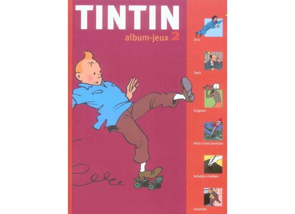 Image Tintin, album-jeux n.2