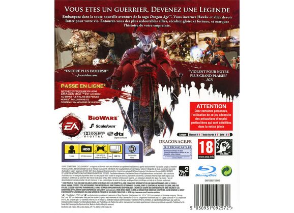 Image Jeux Vidéo Dragon Age II Bioware Signature Edition PlayStation 3 (PS3)