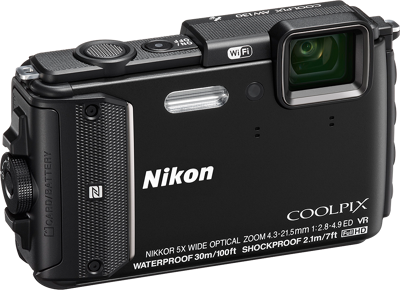 Appareils photos numériques NIKON Nikon coolpix aw130 Noir