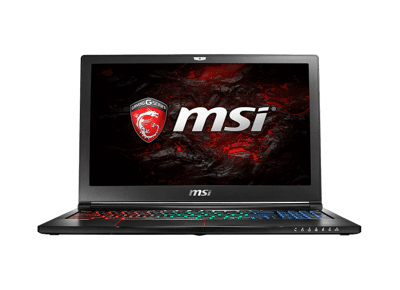 Image Ordinateurs portables MSI GS63VR 6RF Stealth Pro i7 16 Go RAM 1 To HDD 250 Go SSD 15.6