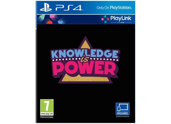 Image Jeux Vidéo Knowledge is Power PlayStation 4 (PS4)