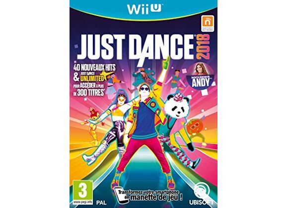 Image Jeux Vidéo Just dance 2018 wii u Wii U