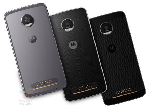Image MOTOROLA Moto Z2 Play Gris 64 Go
