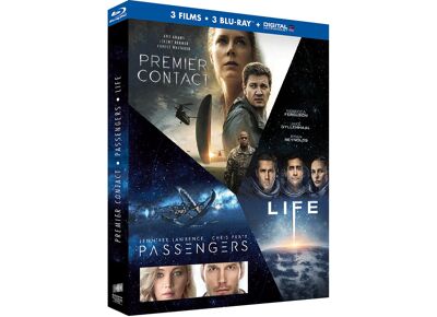 Blu-Ray  Coffret : Premier Contact + Passengers + Life - Blu-Ray + Copie Digitale