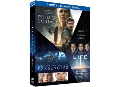 Blu-Ray  Coffret : Premier Contact + Passengers + Life - Blu-Ray + Copie Digitale