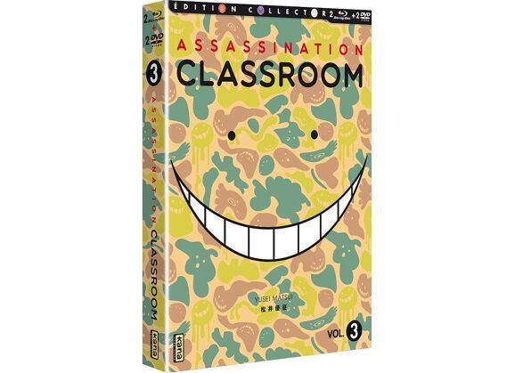 Image Blu-Ray Assassination Classroom - Box 3 - Combo Collector Blu-Ray + Dvd