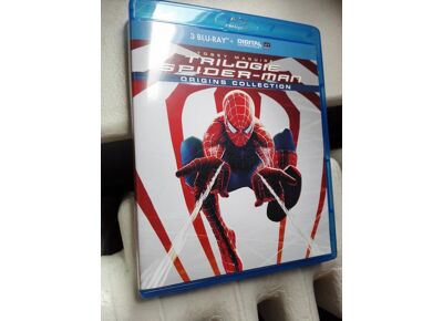 Blu-Ray  Trilogie Spider-Man - Origins Collection : Spider-Man 1 + Spider-Man 2 + Spider-Man 3 - Blu-Ray + Copie Digitale