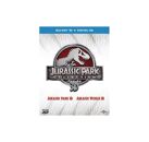 Blu-Ray  Jurassic Park 3d + Jurassic World 3d - Blu-Ray 3d & 2d + Copie Digitale
