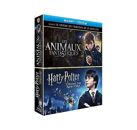 Blu-Ray  Harry Potter Ã L'Ã©cole Des Sorciers + Les Animaux Fantastiques - Pack - Blu-Ray