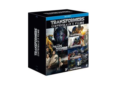 Blu-Ray  Transformers - Coffret : Transformers + Transformers 2 - La Revanche + Transformers 3 - La Face CachÃ©e De La Lune + Transformers : L'Ã¢ge De L'extinction + Transformers : The Last Knight - Blu-Ray