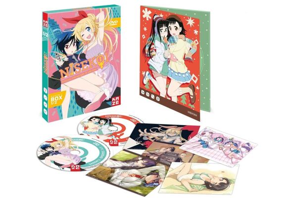 Image DVD Nisekoi : Amours, Mensonges & Yakuzas - Saison 2, Box 1/2 DVD Zone 2