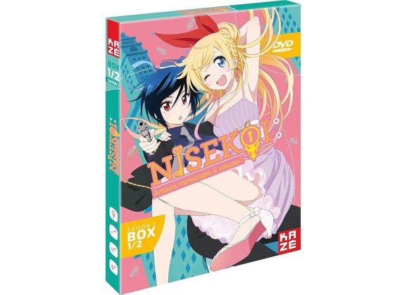 Image DVD Nisekoi : Amours, Mensonges & Yakuzas - Saison 2, Box 1/2 DVD Zone 2