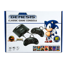 Console ATGAMES SEGA Mega Drive Classic Noir + 2 manettes + 81 jeux