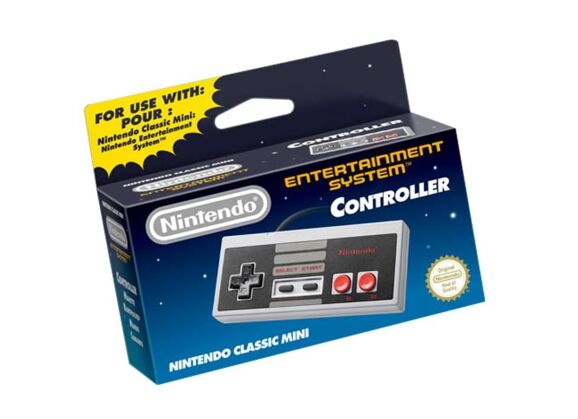 Image Acc. de jeux vidéo NINTENDO Manette nintendo nes mini