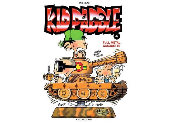 Image Kid paddle - no 4: full metal casquette
