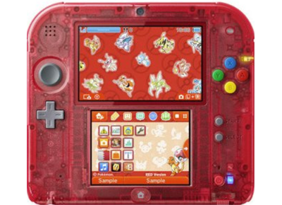 Console NINTENDO 2DS Pokémon Rouge + Pokémon Rouge