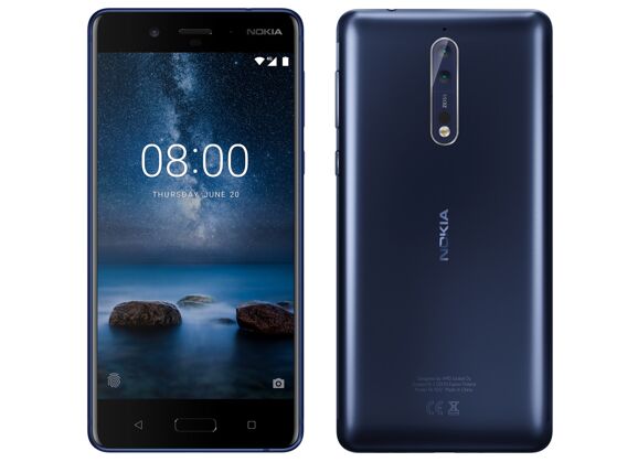 Image NOKIA 8 Bleu 64 Go