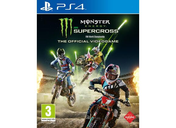 Image Jeux Vidéo Monster Energy Supercross PlayStation 4 (PS4)