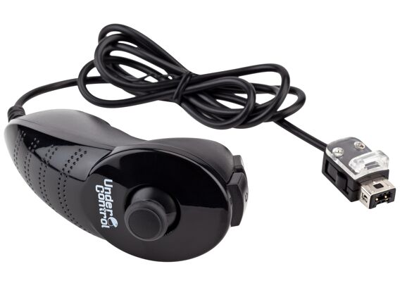Image Acc. de jeux vidéo UNDER CONTROL iiChuck Noir V2 Wii / Wii U