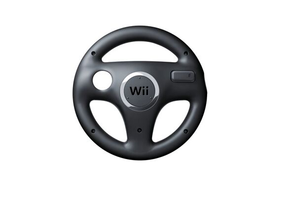 Image Acc. de jeux vidéo NINTENDO Volant Noir Wii
