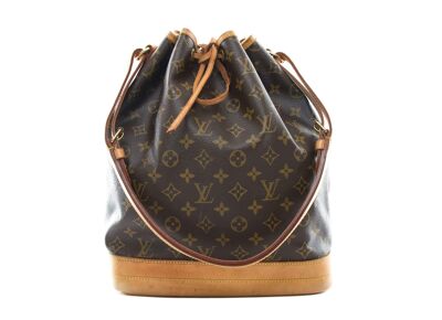 Image Sac à main LOUIS VUITTON Noé Porté Épaule Cuir Monogram Marron