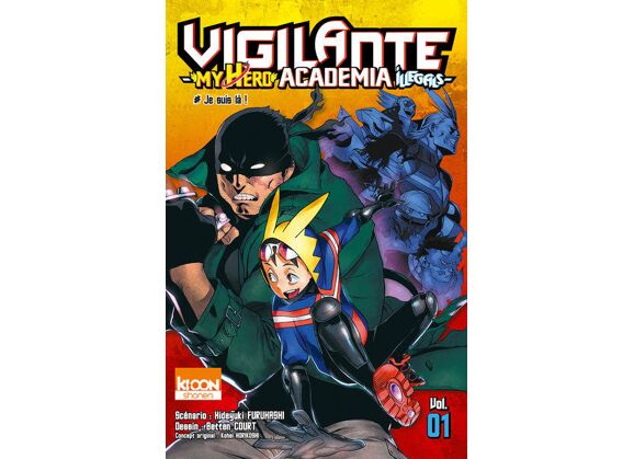 Image Vigilante - My Hero Academia Illegals T01