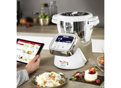 Robots de cuisine MOULINEX I-Companion XL Connect Blanc d'occasion