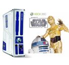 Image Console MICROSOFT Xbox 360 Star Wars Blanc Bleu 320 Go + 1 manette