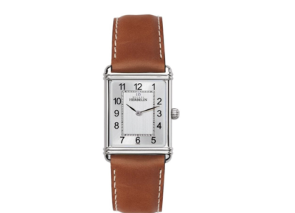 Image Montre Homme MICHEL HERBELIN 17468 Cuir Marron 26 mm