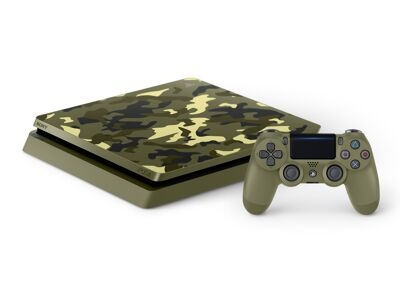 Console SONY PS4 Slim Call of Duty : WWII Camouflage 1 To + 1 manette