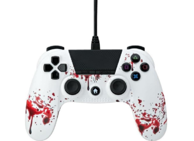 Acc. de jeux vidéo UNDER CONTROL Manette PS4 Filaire Zombie