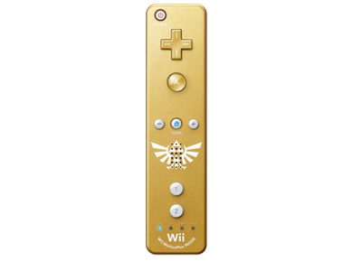 Acc. de jeux vidéo NINTENDO Manette Wiimote Motion Plus Zelda Or Wii Wii U
