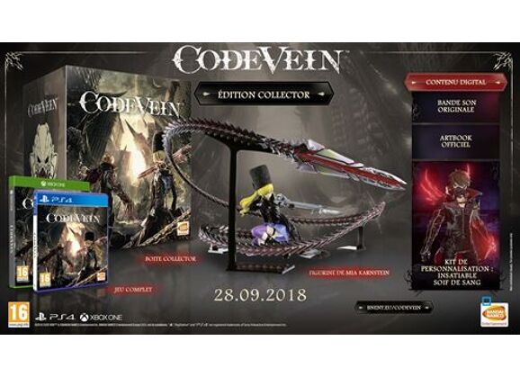 Image Jeux Vidéo Code Vein Edition Collector PlayStation 4 (PS4)