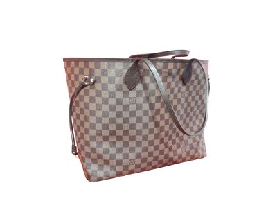 Sac à main LOUIS VUITTON Neverfull GM Porté Épaule Cuir Marron